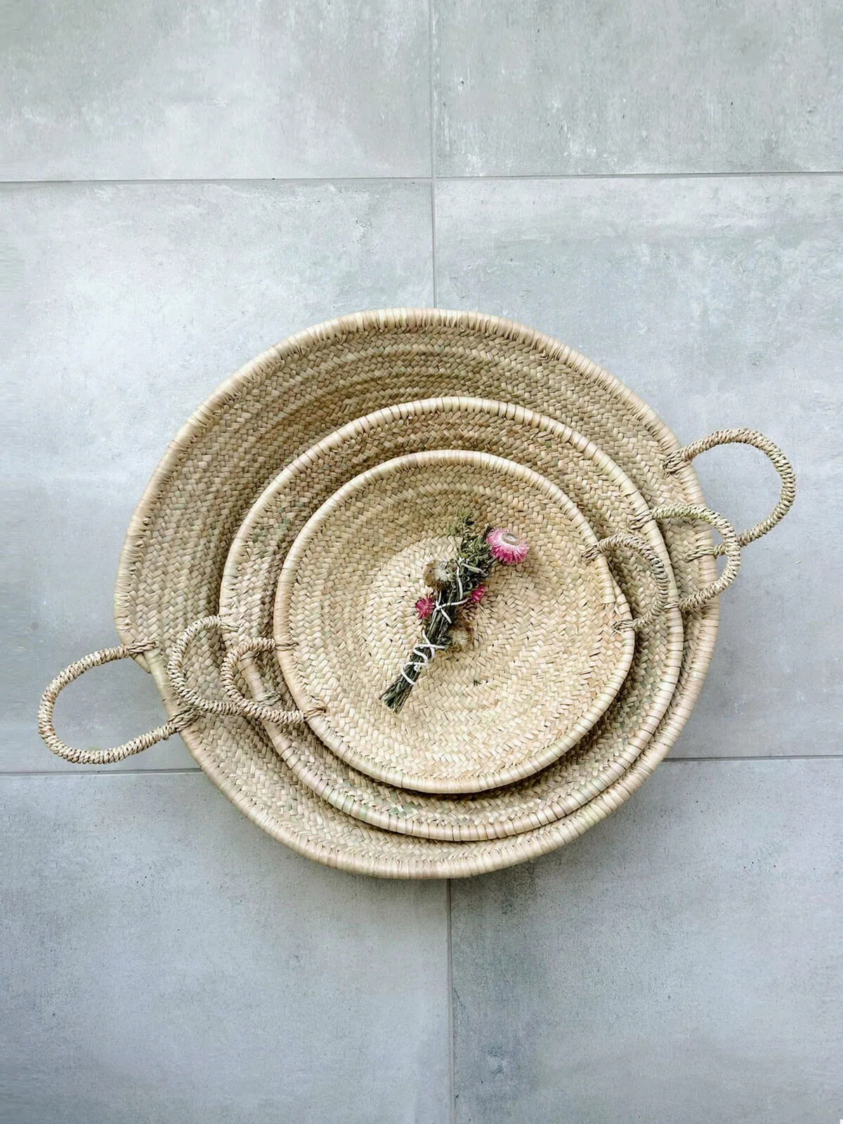 Moroccan Oversize Woven Plate
