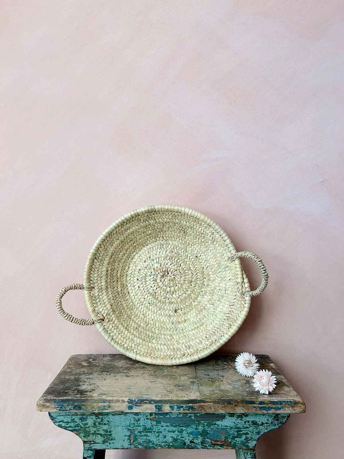 Moroccan Oversize Woven Plate