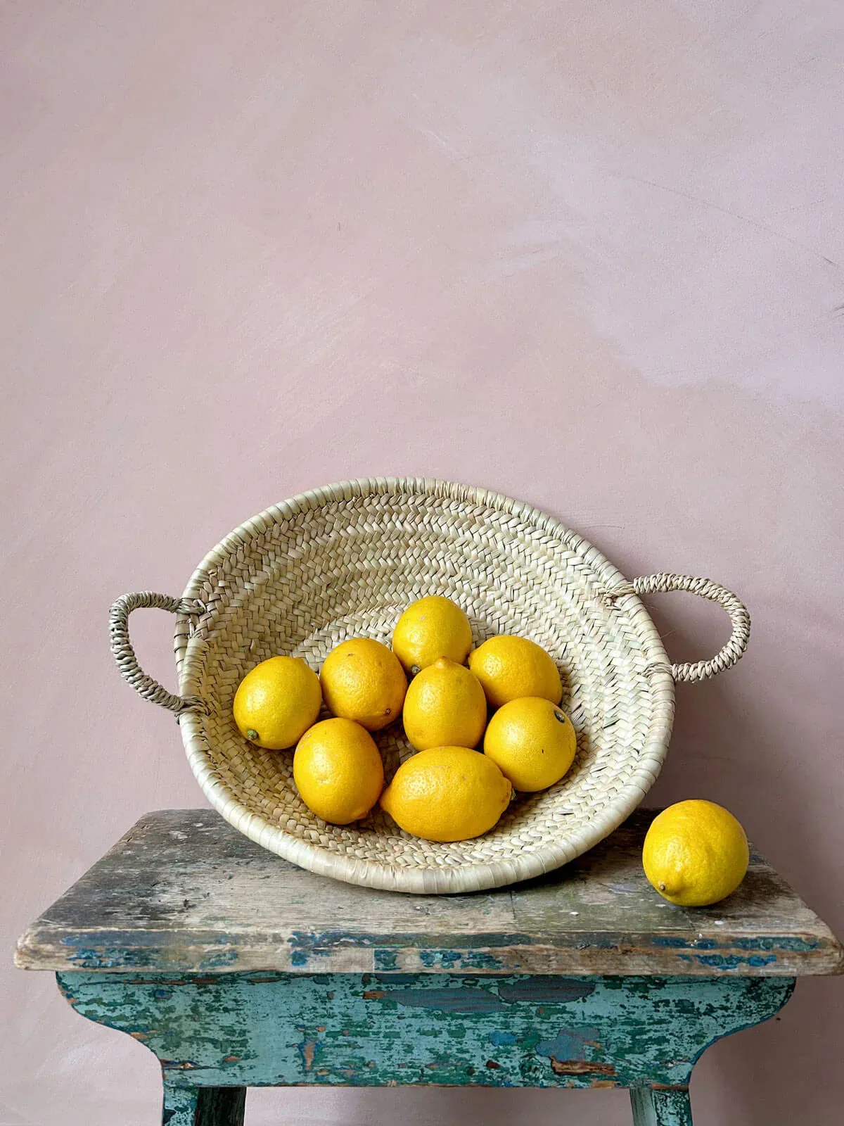 Moroccan Oversize Woven Plate