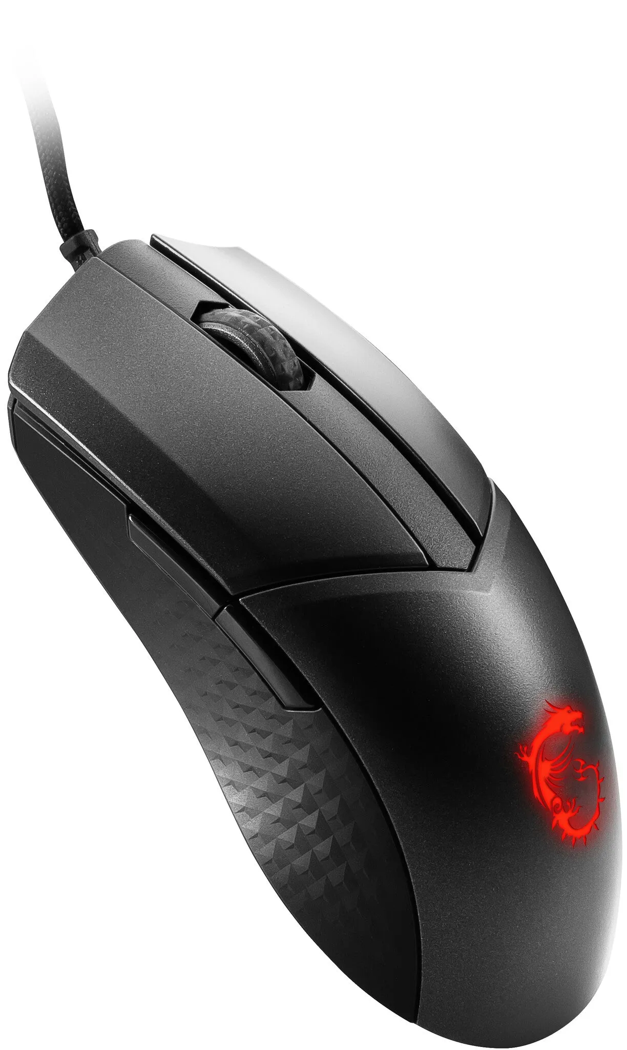 MSI CLUTCH GM41 LIGHTWEIGHT RGB FPS Gaming Mouse 'upto 16000 DPI Fast Optical Sensor, 65g weight, Frixion Free Cable, Symmetrical design, OMRON Switch with 60  Million Clicks, Dragon Center Supported, NVIDIA REFLEX Compatible'