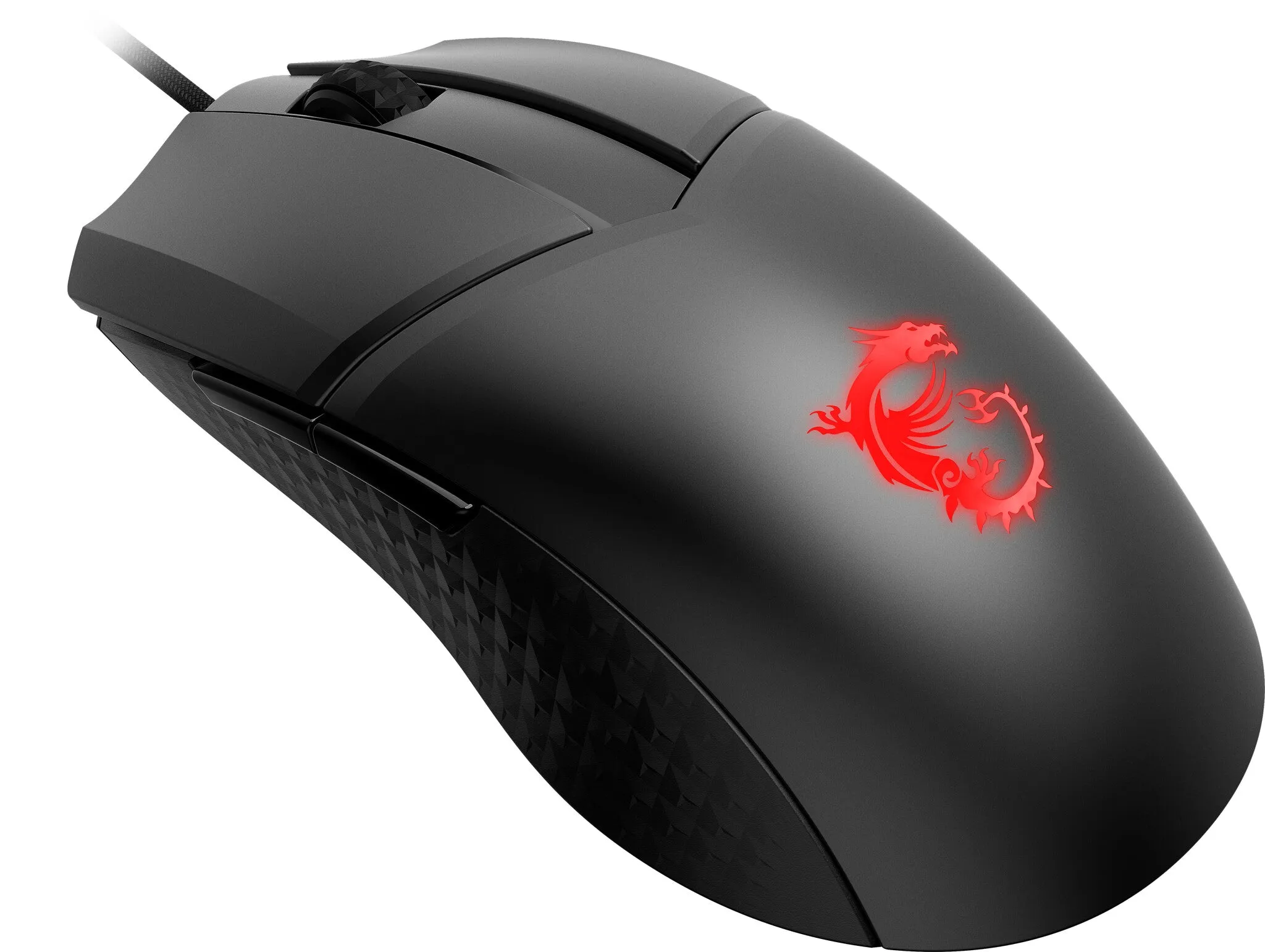 MSI CLUTCH GM41 LIGHTWEIGHT RGB FPS Gaming Mouse 'upto 16000 DPI Fast Optical Sensor, 65g weight, Frixion Free Cable, Symmetrical design, OMRON Switch with 60  Million Clicks, Dragon Center Supported, NVIDIA REFLEX Compatible'