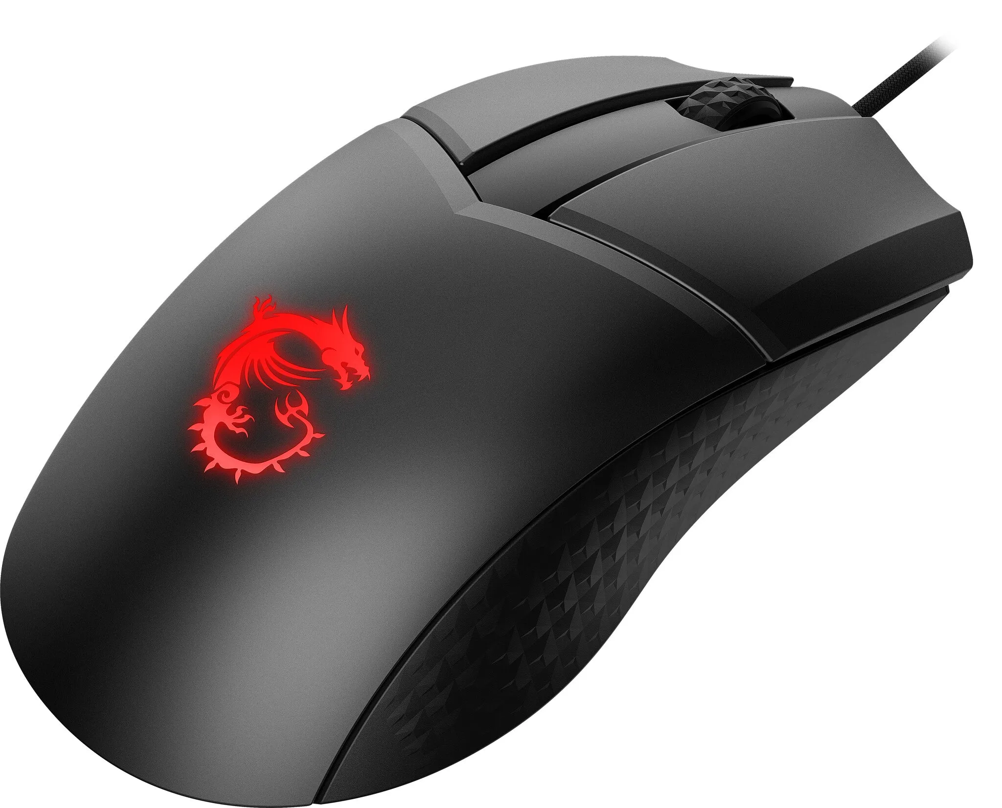MSI CLUTCH GM41 LIGHTWEIGHT RGB FPS Gaming Mouse 'upto 16000 DPI Fast Optical Sensor, 65g weight, Frixion Free Cable, Symmetrical design, OMRON Switch with 60  Million Clicks, Dragon Center Supported, NVIDIA REFLEX Compatible'