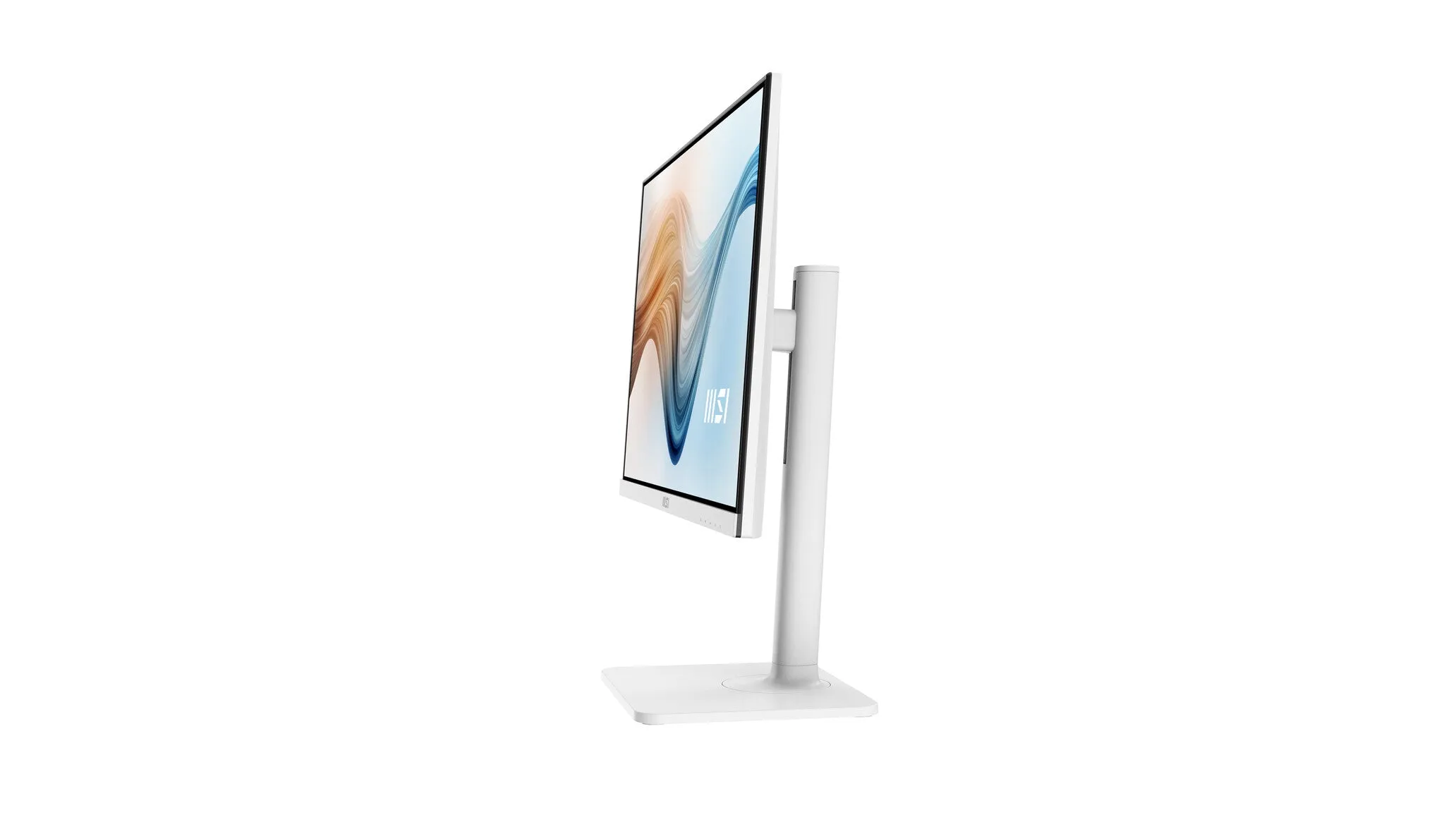 MSI Modern MD241PW 23.8" Full HD Monitor - 75Hz, 5ms, IPS, Height Adjustable, Speakers, White