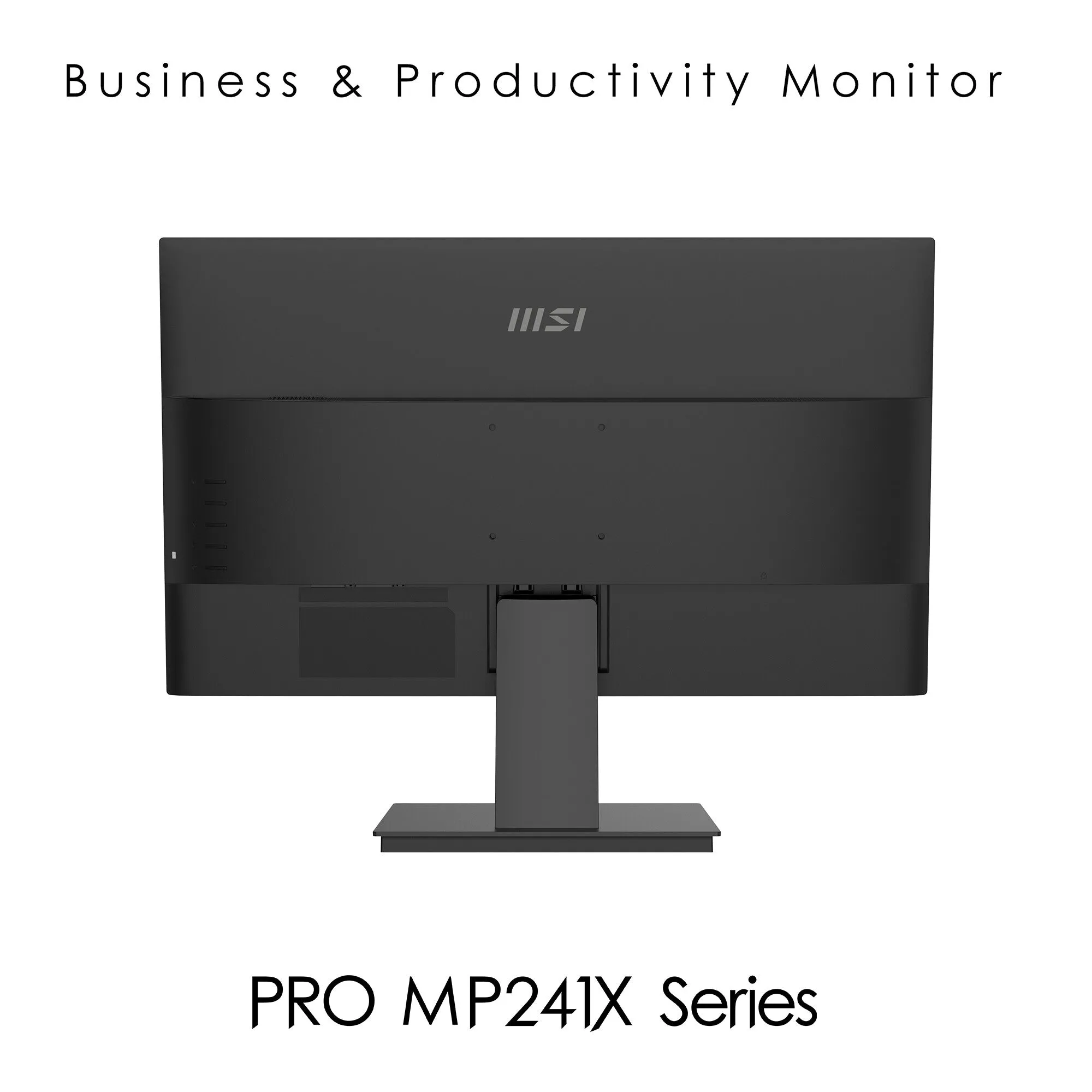 MSI Pro MP241X 23.8" Full HD Monitor - 75Hz, 4ms, VA, AdaptiveSync, Black