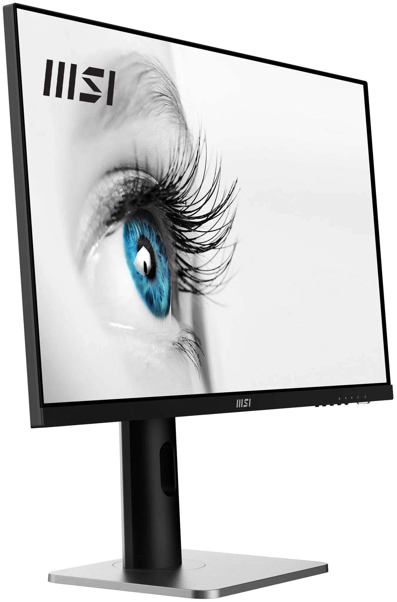 MSI Pro MP273QP 27" Wide Quad HD Monitor - 75Hz, 1ms, IPS, Height Adjustable, Speakers, Black and Silver