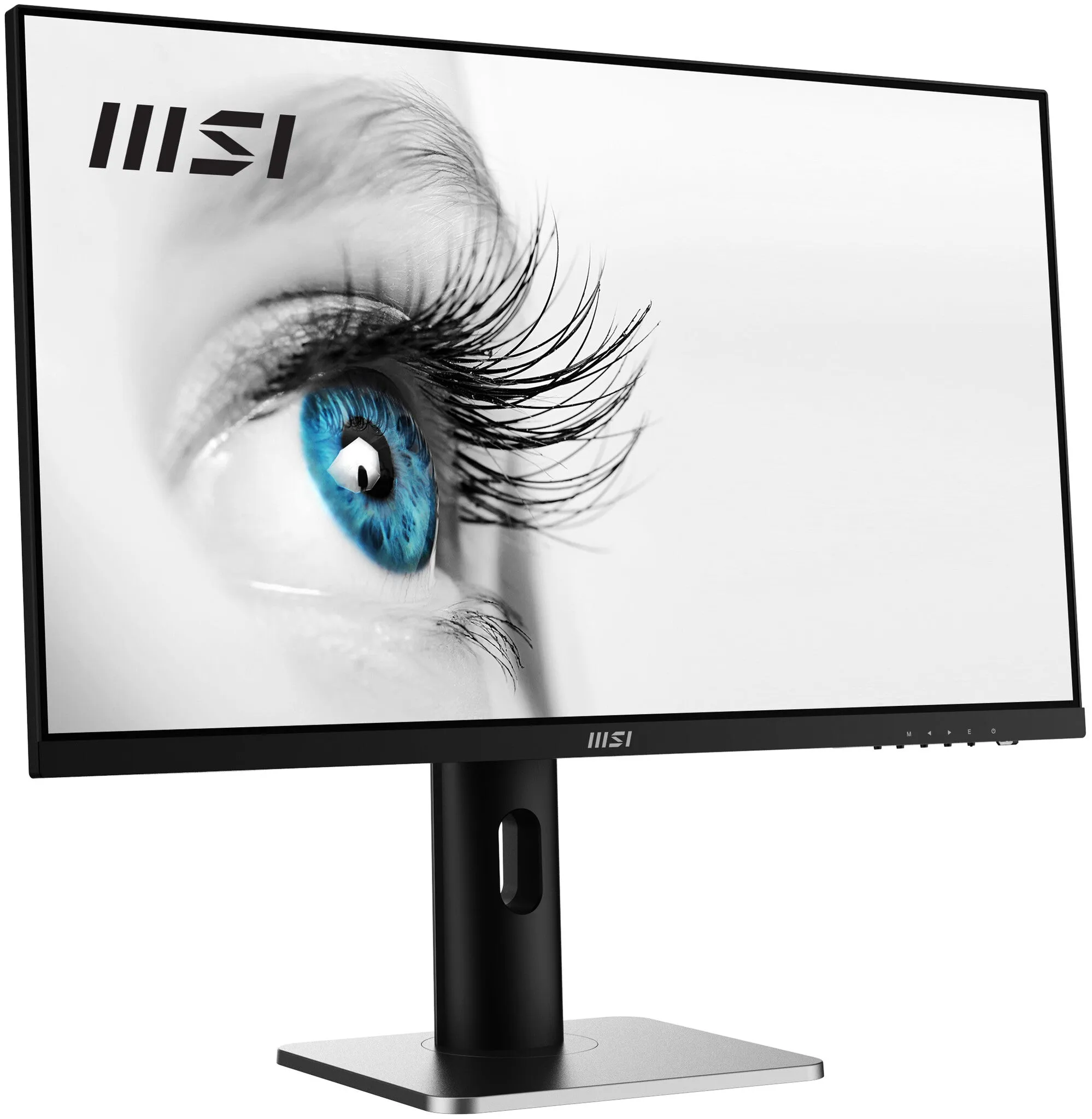 MSI Pro MP273QP 27" Wide Quad HD Monitor - 75Hz, 1ms, IPS, Height Adjustable, Speakers, Black and Silver