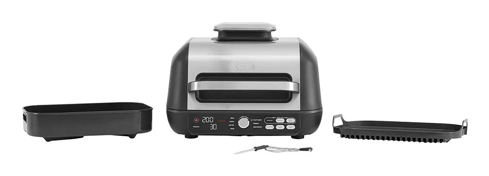 Ninja Foodi Max Pro Health Grill, Flat Plate & Air Fryer [AG651UK]