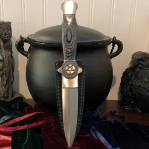 Norse Rune Pentagram Athame - Dagger - Altar Tool