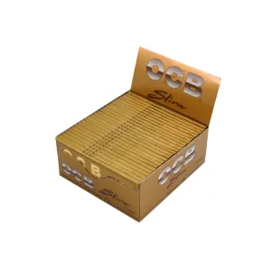 Ocb Gold Kingsize Slim ( 50 pcs )