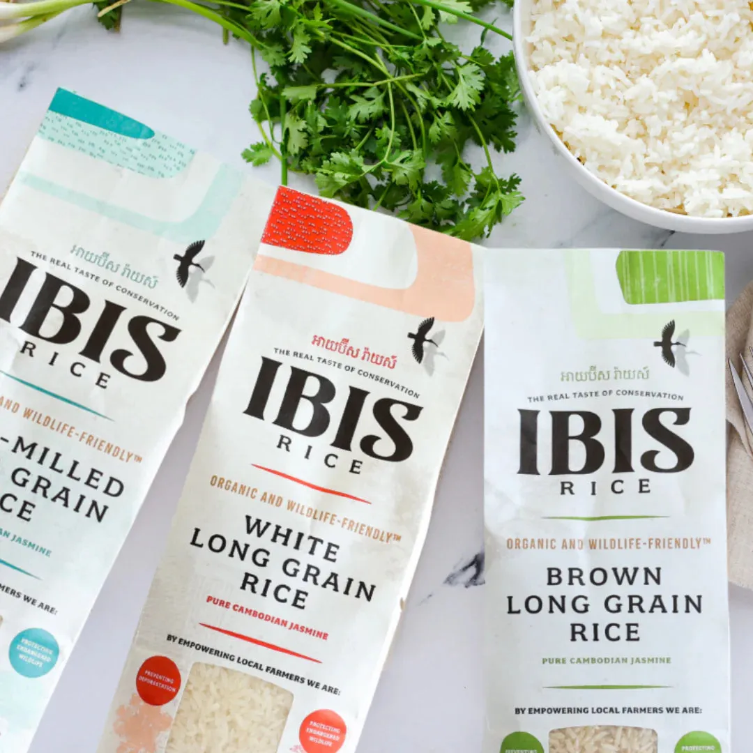 Organic Brown Long Grain Jasmine Rice 1kg