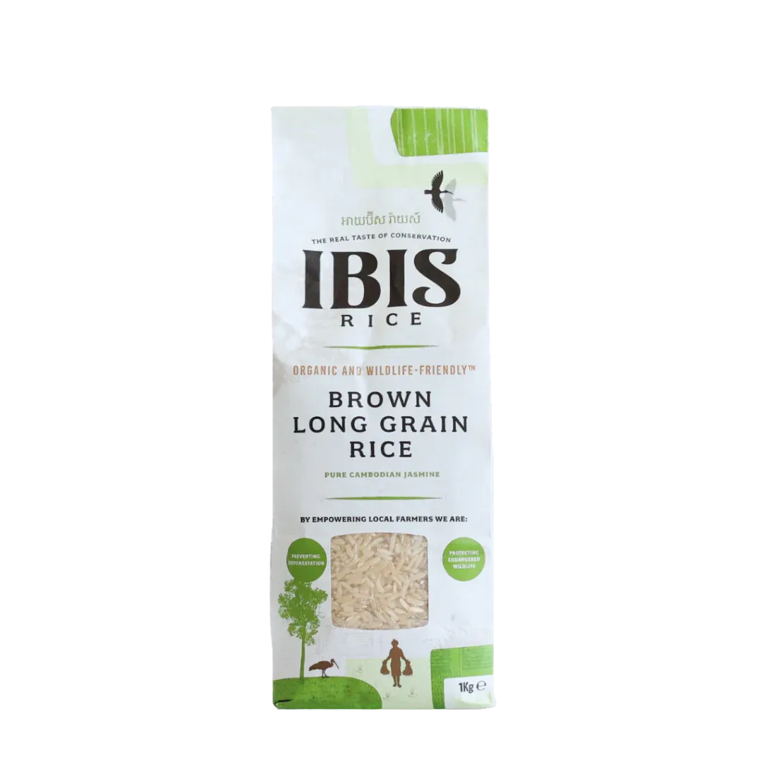 Organic Brown Long Grain Jasmine Rice 1kg