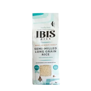 Organic Semi Milled Long Grain Jasmine Rice 1kg