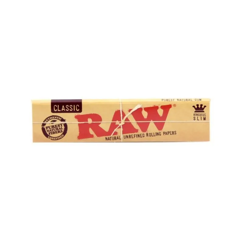 Papel De Fumar Raw King Size Slim Box 50/32