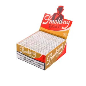 Papel De Fumar Smoking Gold King Size Slim