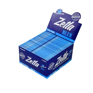 Papel De Fumar Zetla Azul King Size Wide (50 paquetes)