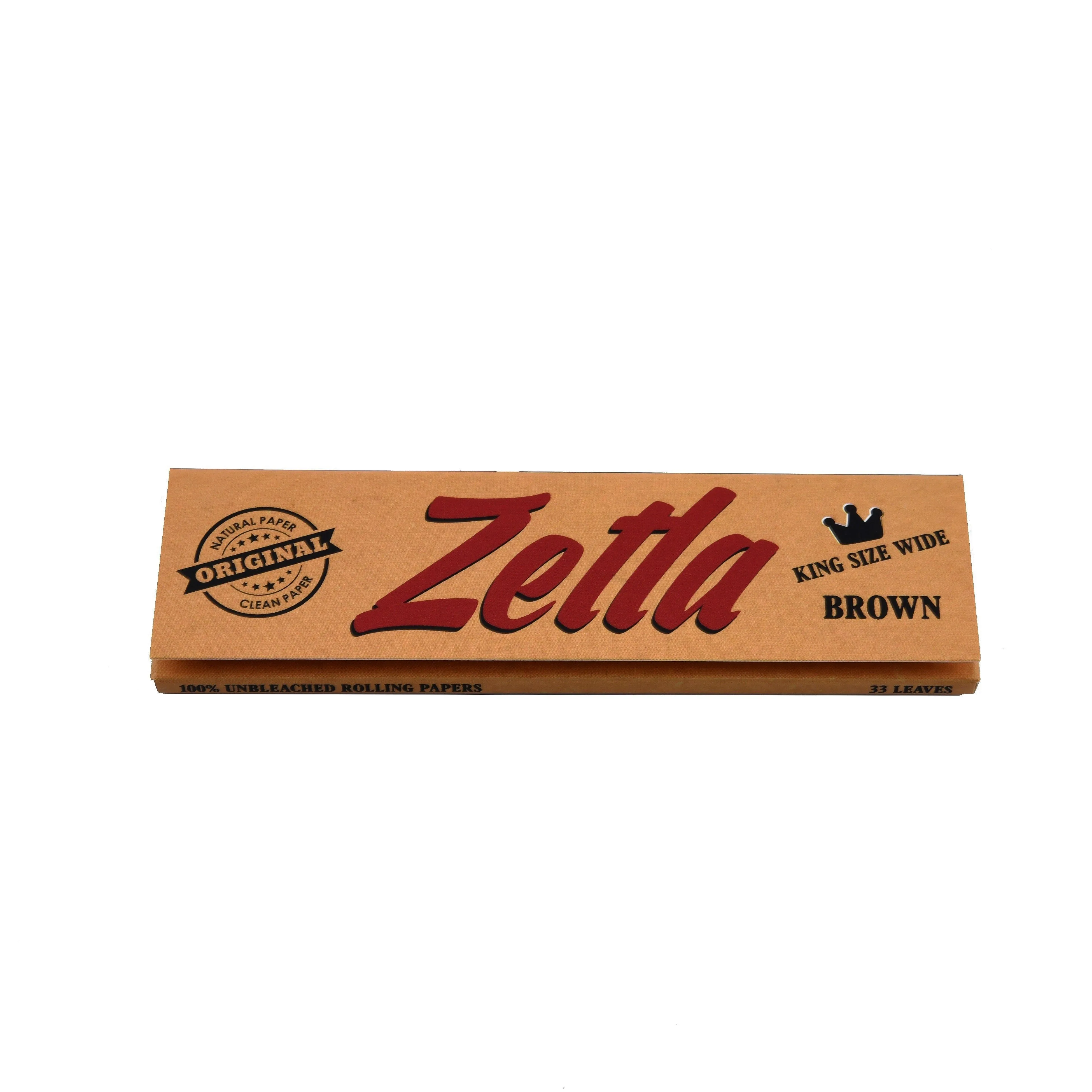 Papel De Fumar Zetla Brown Regular