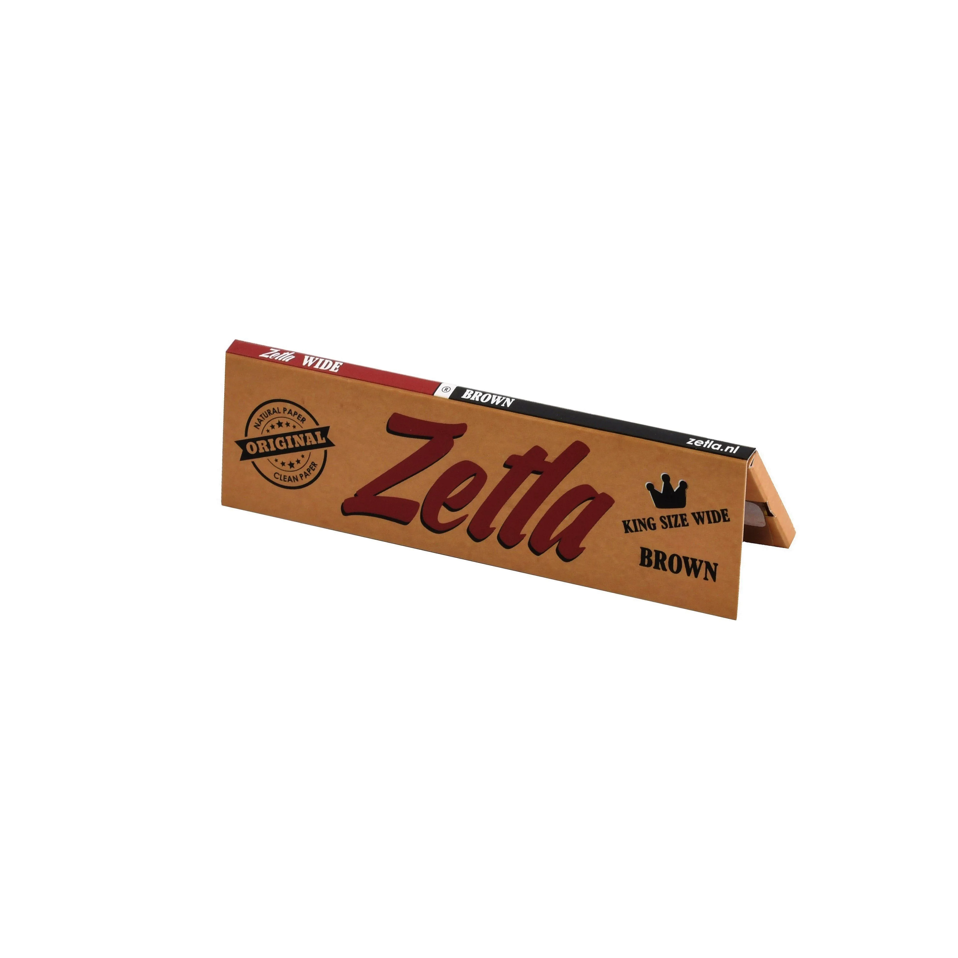 Papel De Fumar Zetla Brown Regular