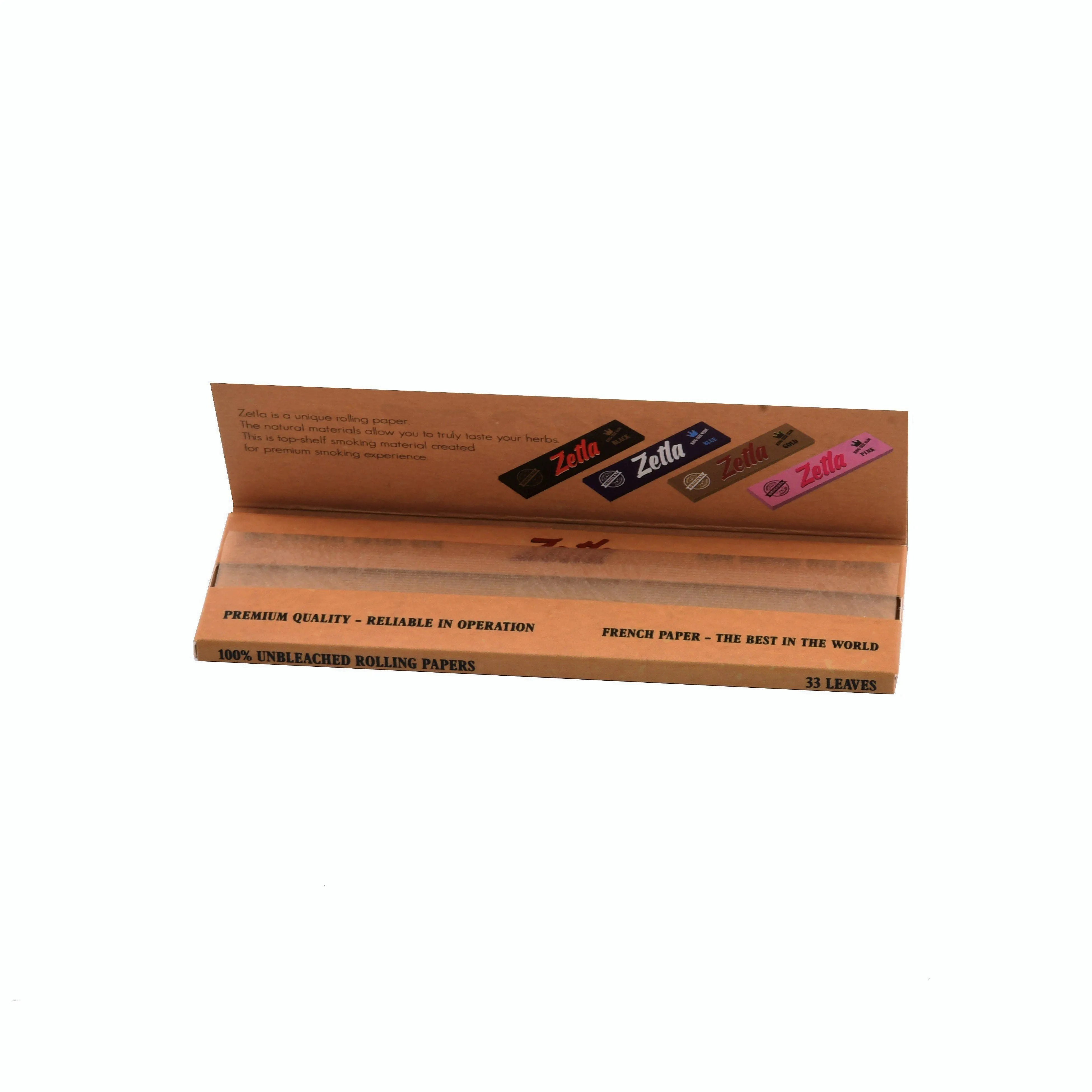 Papel De Fumar Zetla Brown Regular