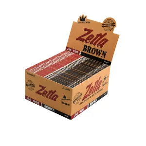Papel De Fumar Zetla Brown Regular