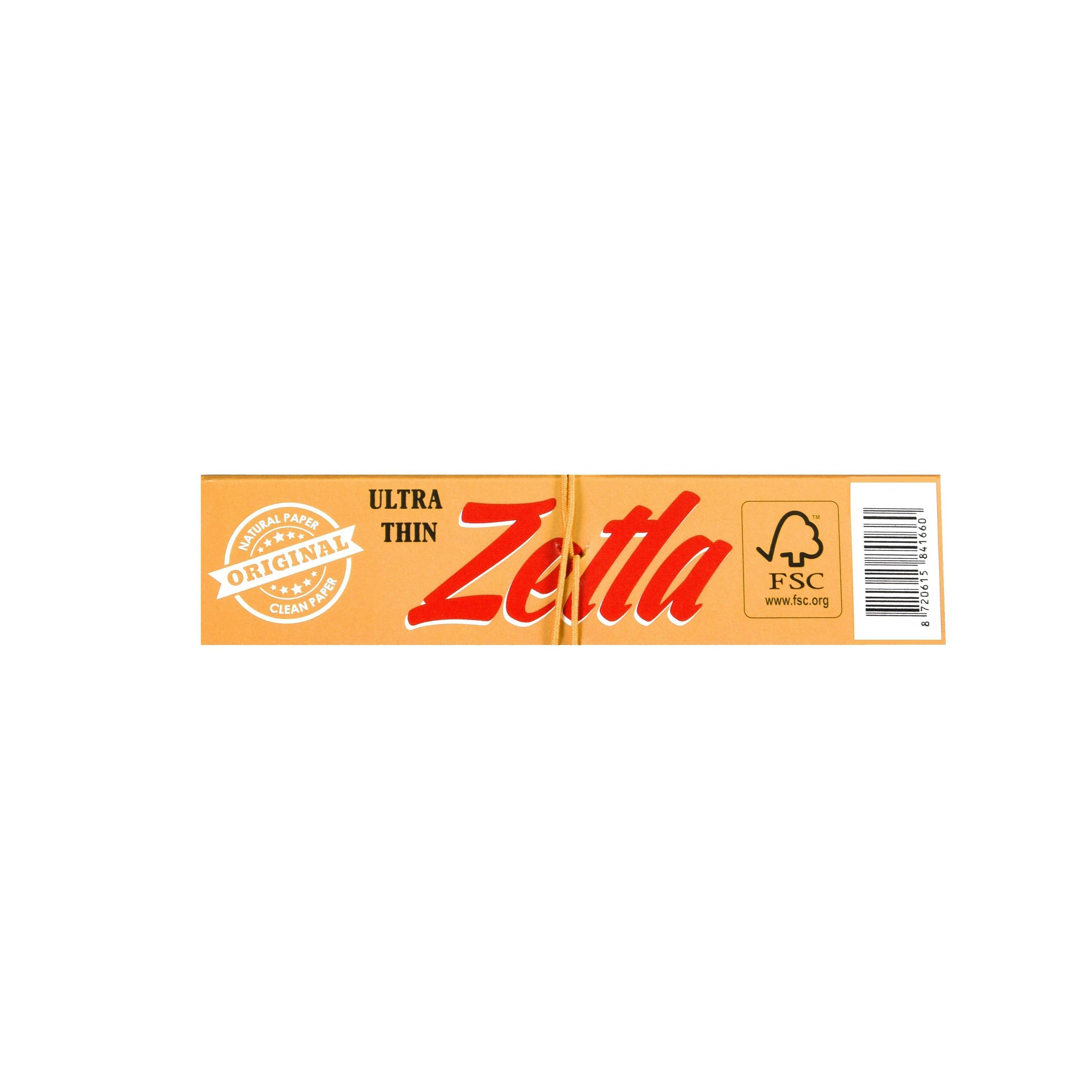 Papel De Fumar Zetla Gold   Filters Slim (26 paquetes)