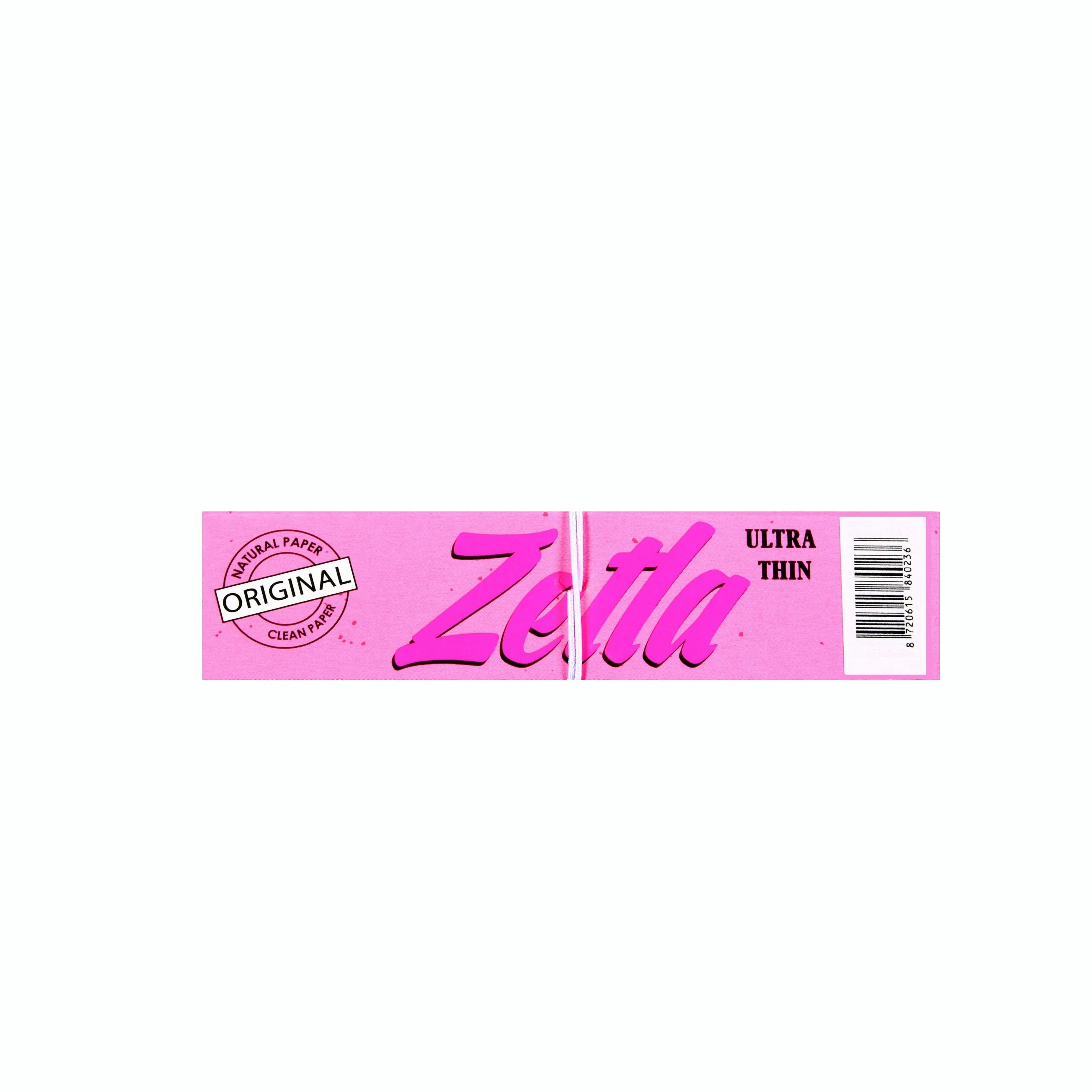 Papel De Fumar Zetla Rosa   Filtro Slim (26 Packs)