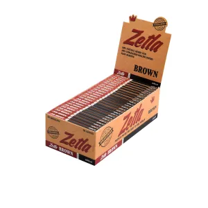 Papel de liar Zetla marrn pequeo 50/50 (50 paquetes)