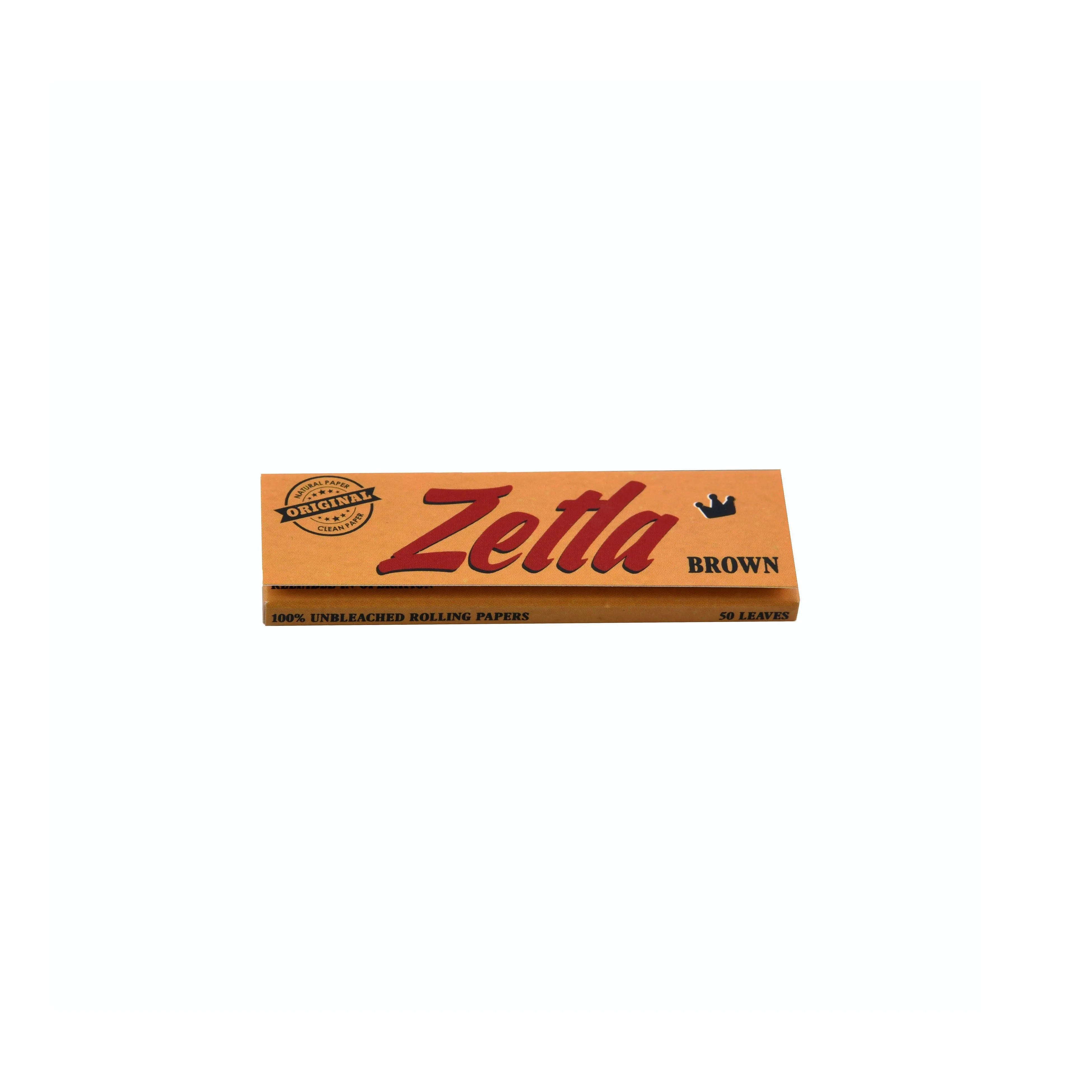 Papel de liar Zetla marrn pequeo 50/50 (50 paquetes)