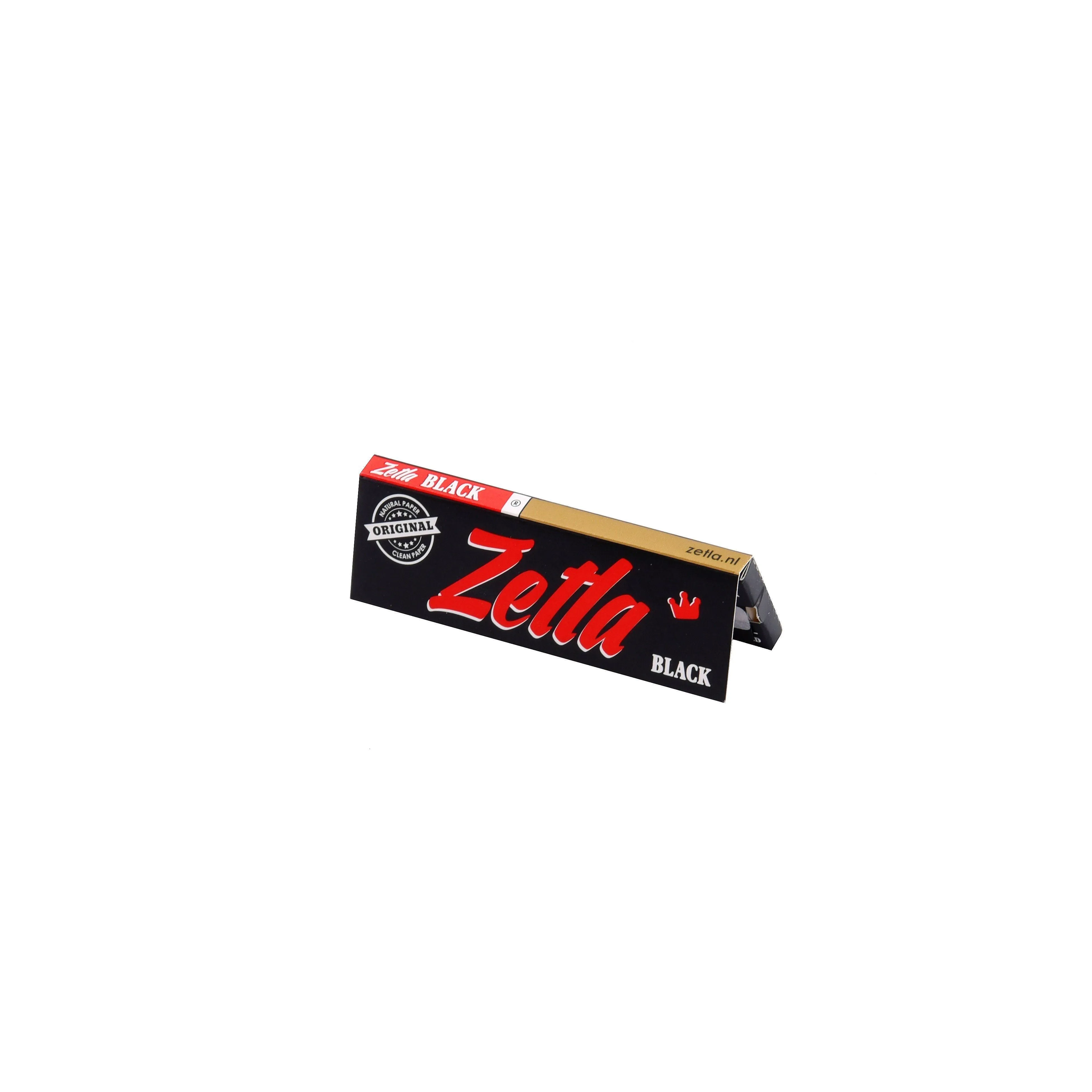 Papel de liar Zetla negro pequeo 50/50 (50 paquetes)