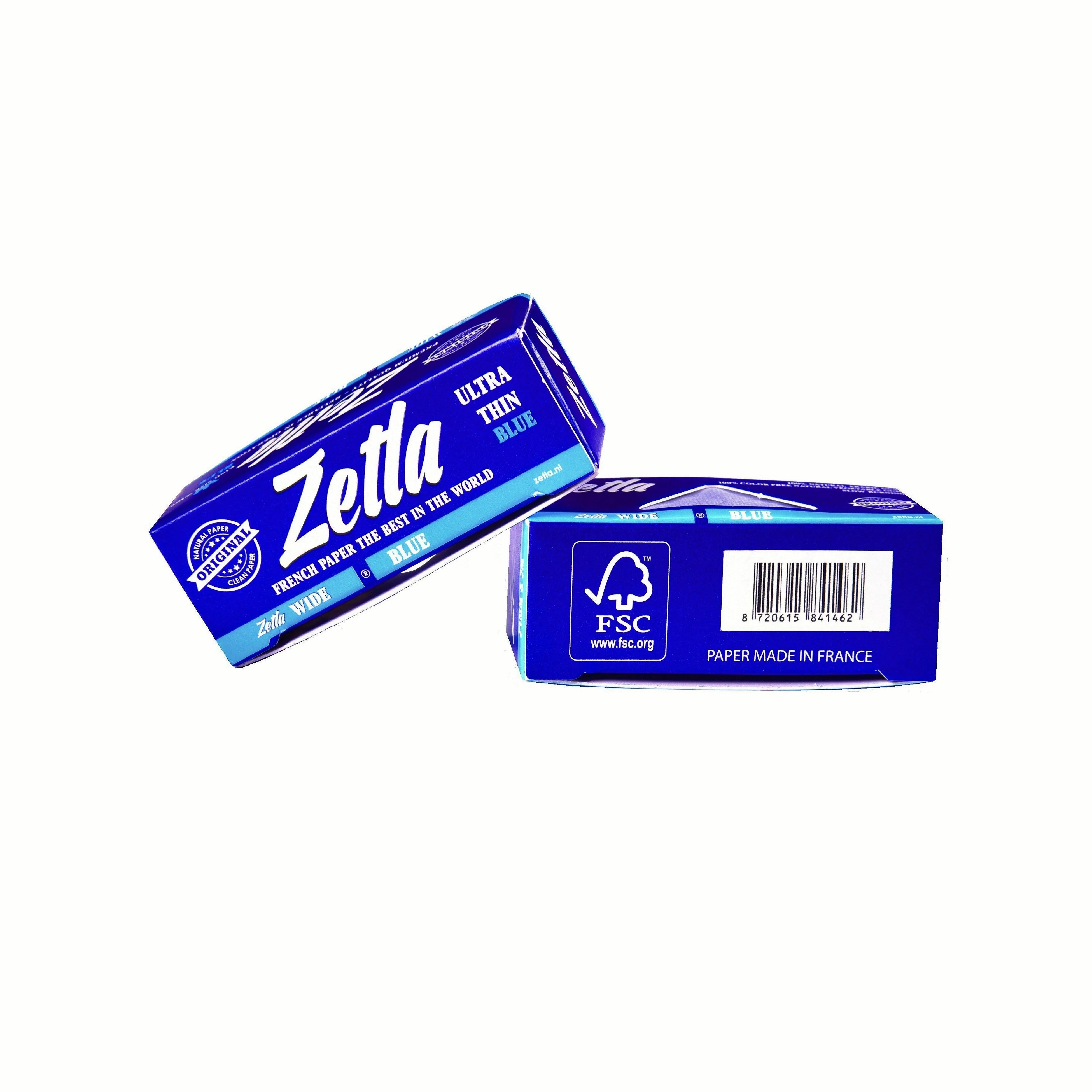 Papeles de liar Zetla Rollos azules K / S Wide (24 paquetes)