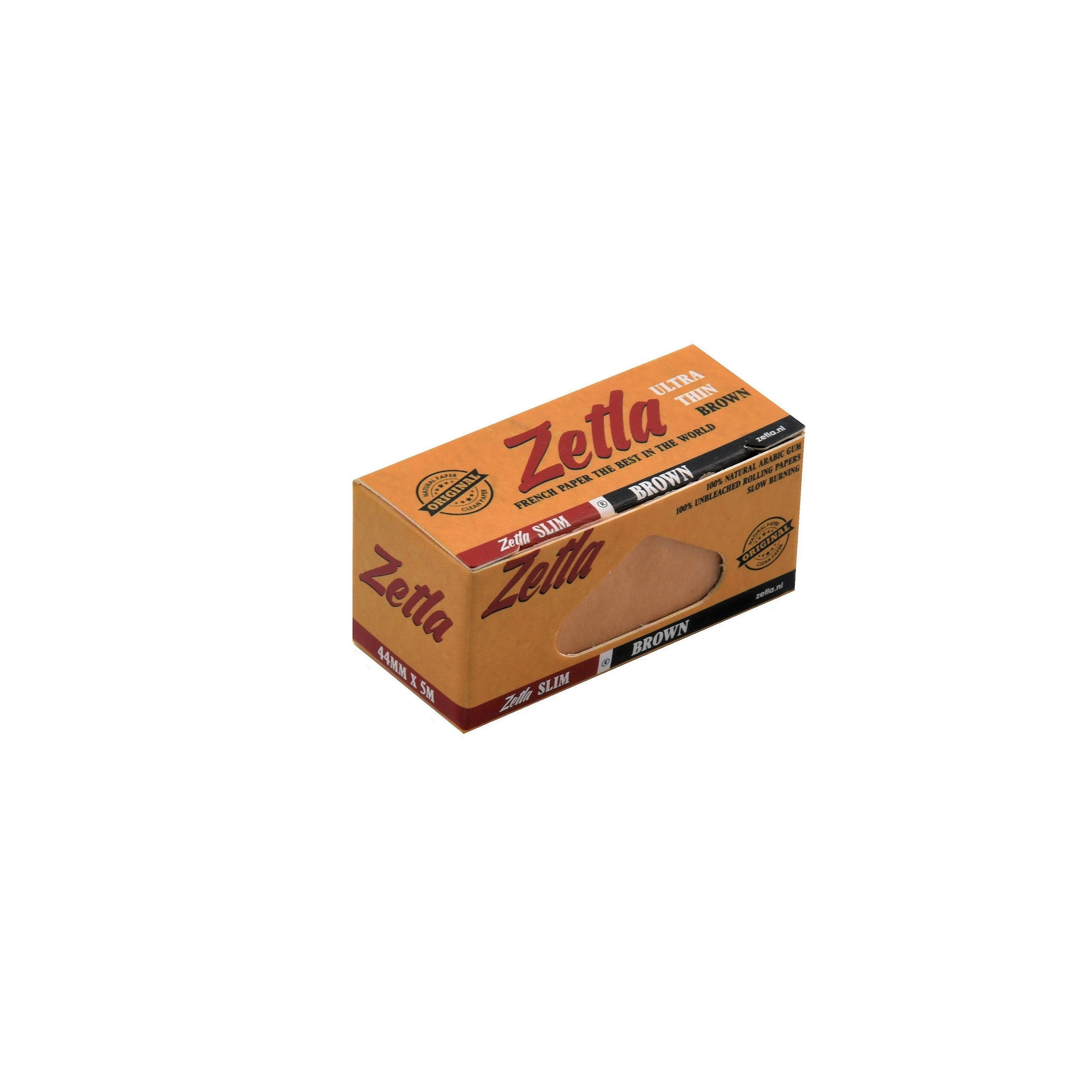 Papeles de liar Zetla Rollos marrones K / S Slim (24 paquetes)