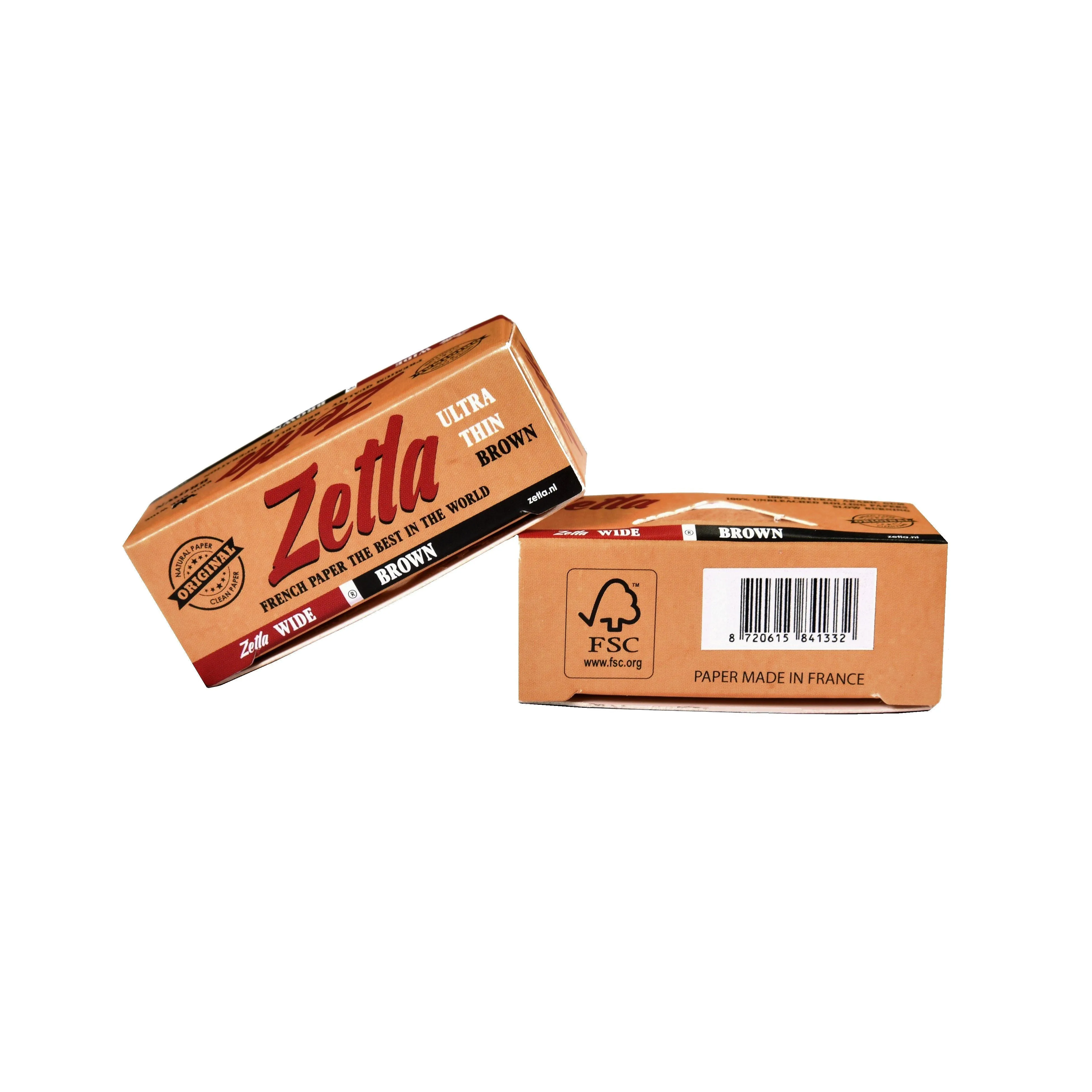 Papeles de liar Zetla Rollos marrones K / S Wide (24 paquetes)