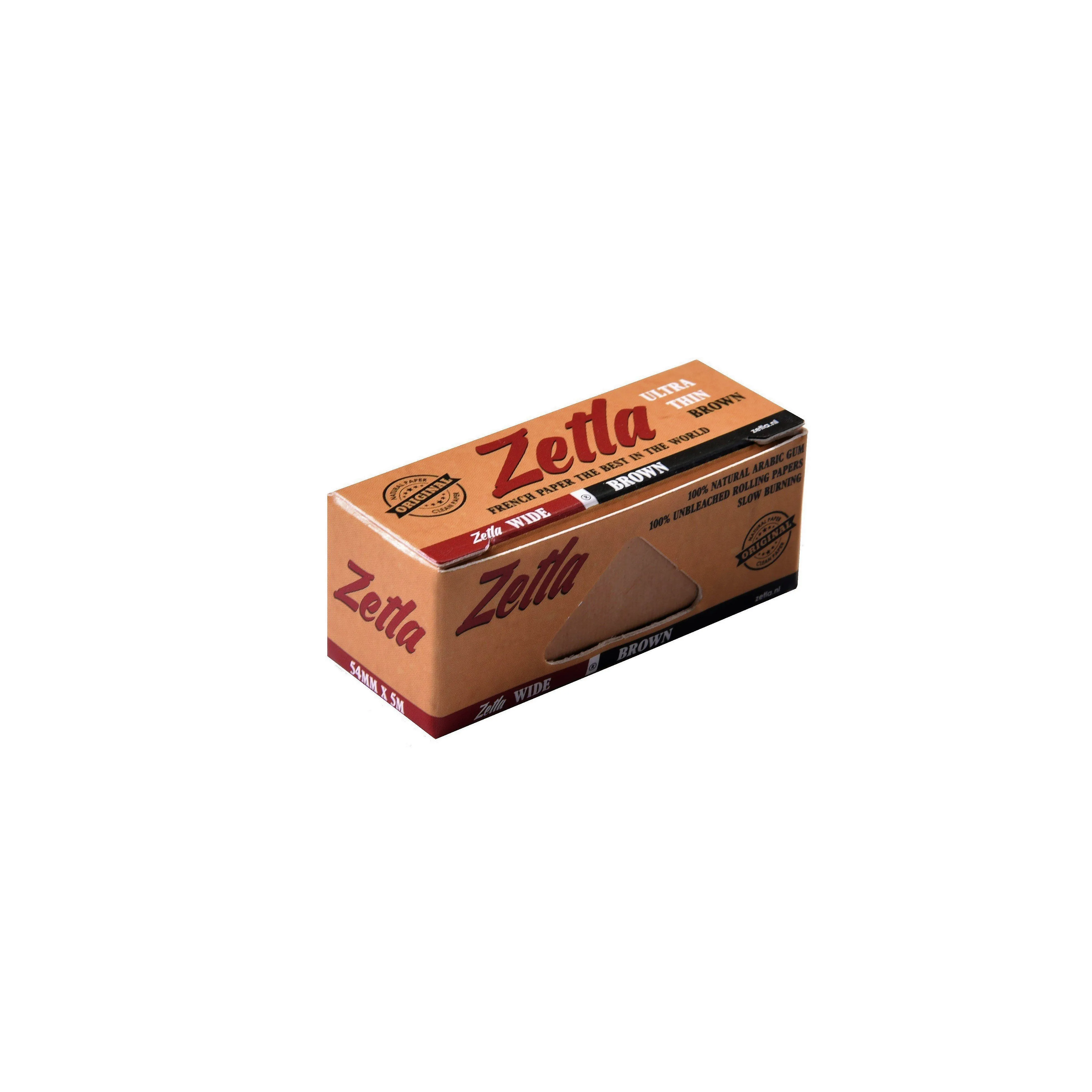 Papeles de liar Zetla Rollos marrones K / S Wide (24 paquetes)