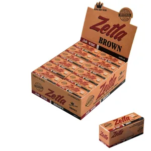Papeles de liar Zetla Rollos marrones K / S Wide (24 paquetes)