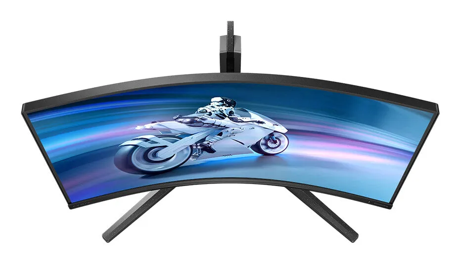 Philips Evnia 32M2C5500W/00 31.5" Quad HD Curved Gaming Monitor - 240Hz, 1ms, VA, AMD FreeSync, Height Adjustable, Speakers, Black