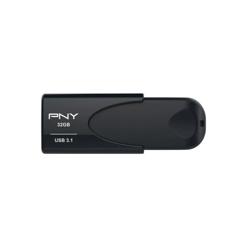 PNY Attache 4 USB flash drive 32 GB USB Type-A 3.2 Gen 1 (3.1 Gen 1) Black