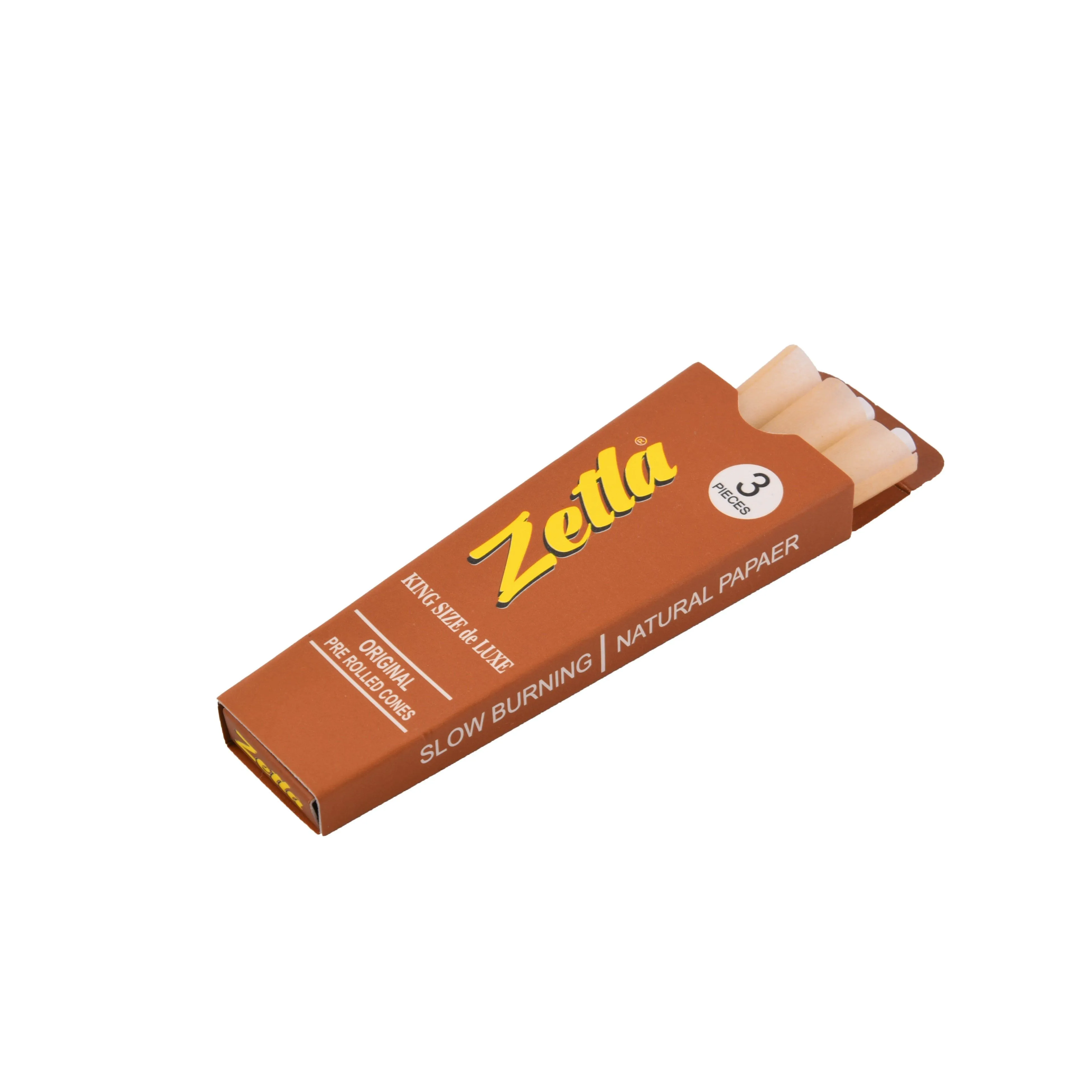 Pre-Rolled Cones Zetla Brown ( 3 Pcs )