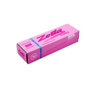 Pre Rolled Cones Zetla Pink King Size Deluxe (100 Pcs)
