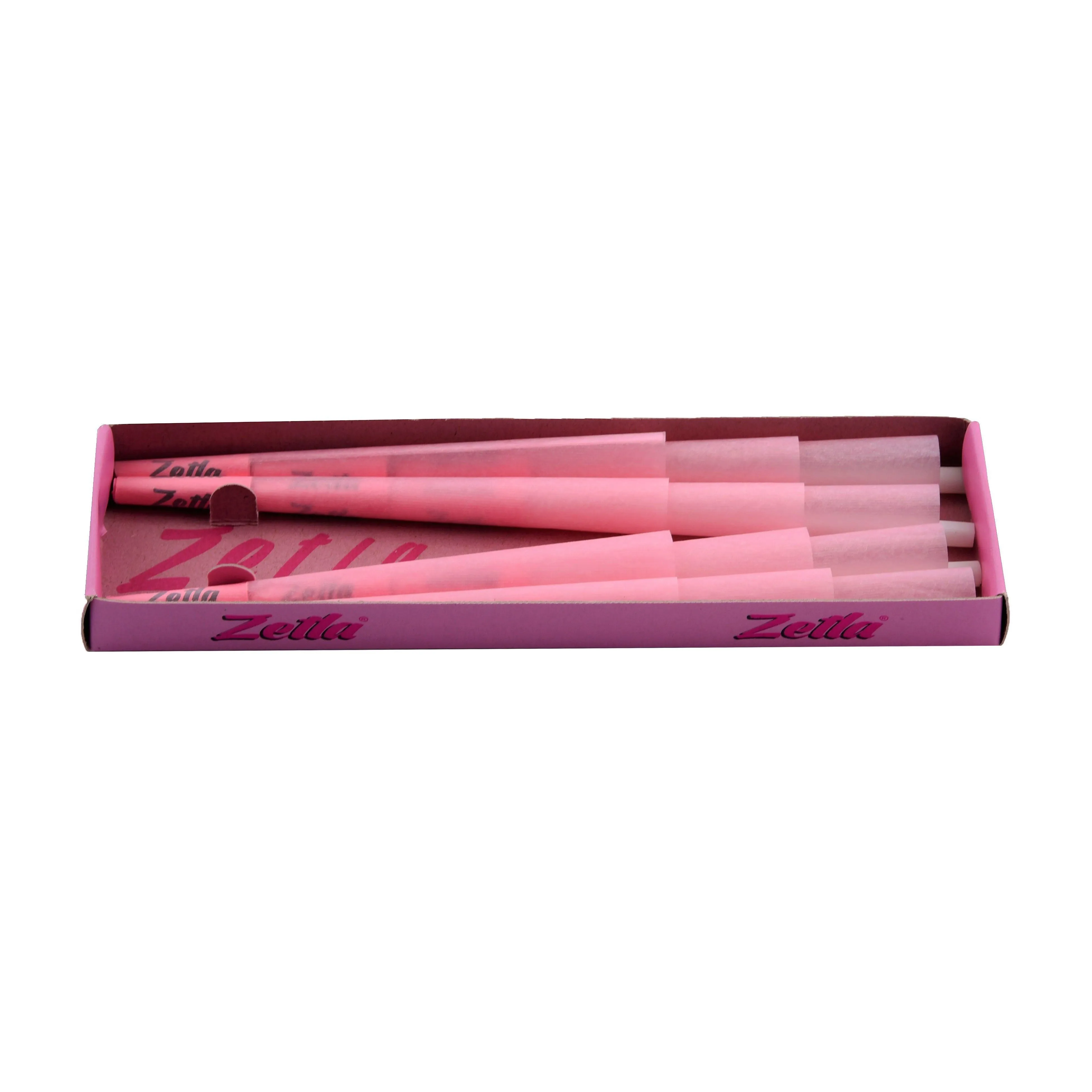 Pre Rolled Cones Zetla Pink King Size Deluxe (12 Pcs)