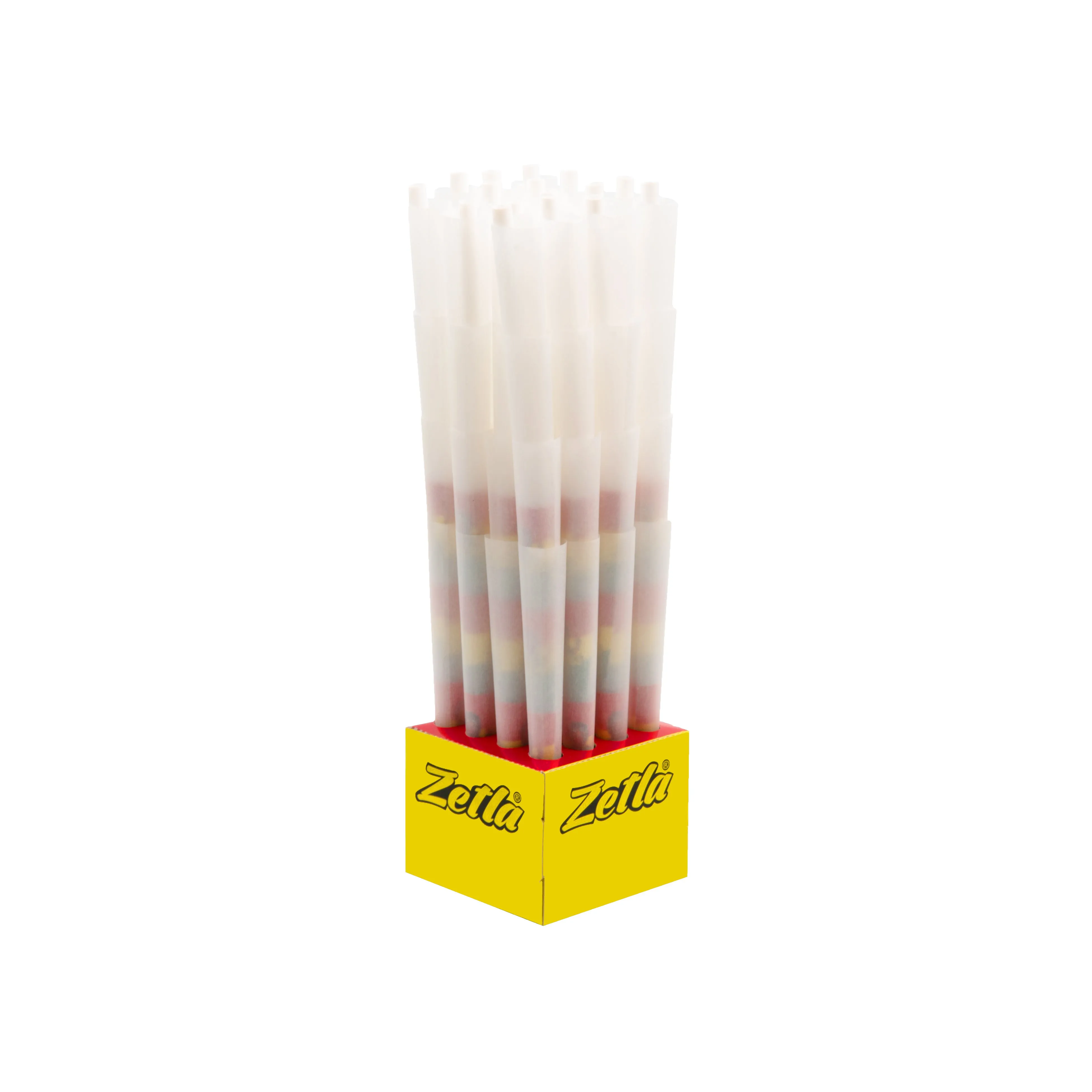 Pre-Rolled Cones Zetla Rasta De Luxe Size (64 Pcs)