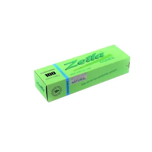 Pre-Rolled Zetla Cones Green King Size De Luxe (100 Pcs)