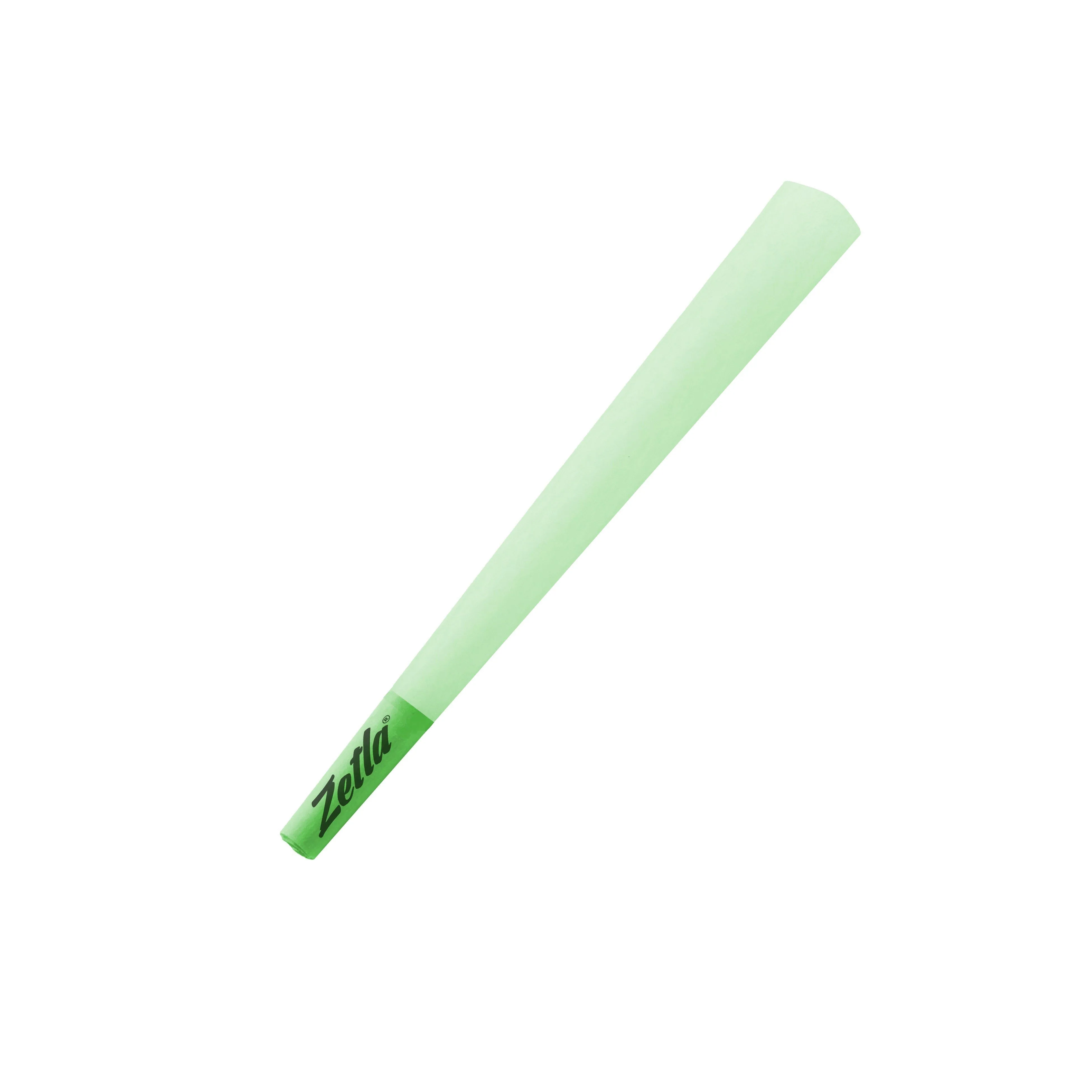 Pre-Rolled Zetla Cones Green King Size De Luxe (100 Pcs)