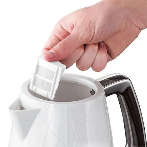Russell Hobbs 28080 electric kettle 1.7 L Stainless steel, White
