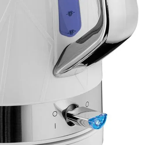 Russell Hobbs 28080 electric kettle 1.7 L Stainless steel, White