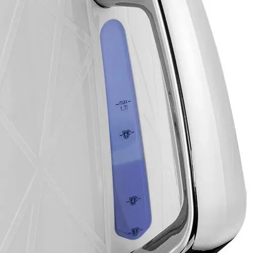 Russell Hobbs 28080 electric kettle 1.7 L Stainless steel, White