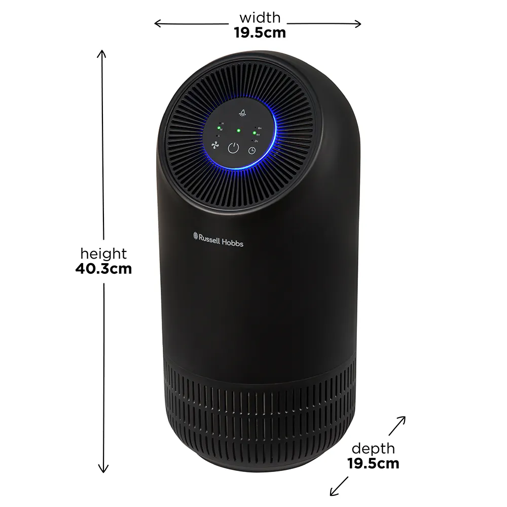 Russell Hobbs Clean Air Compact 10 m² Black