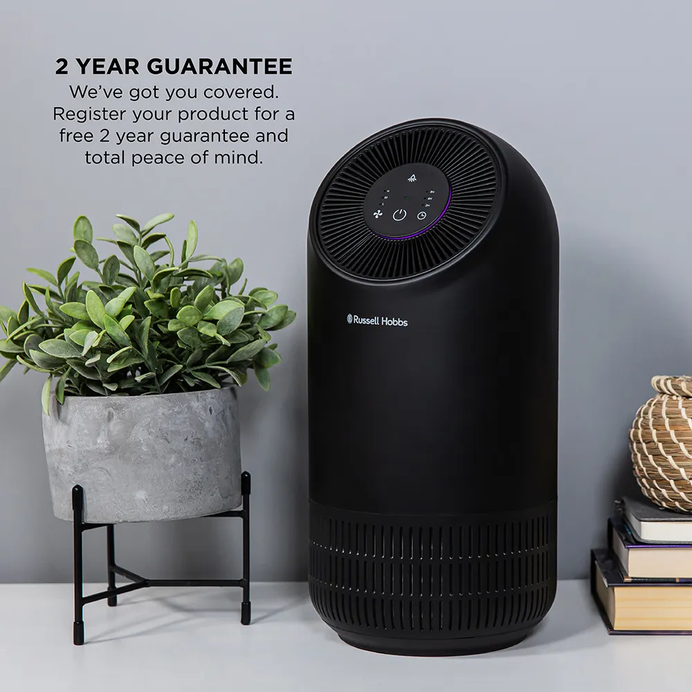 Russell Hobbs Clean Air Compact 10 m² Black