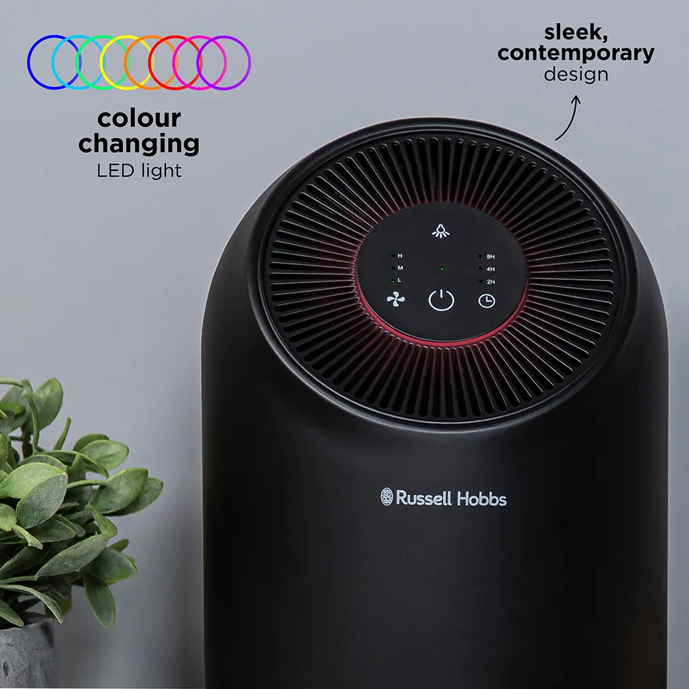Russell Hobbs Clean Air Compact 10 m² Black