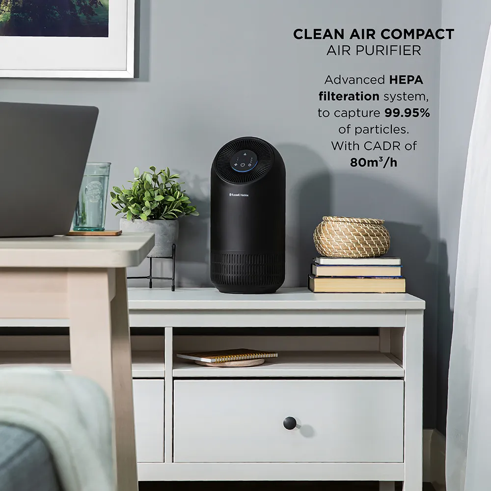Russell Hobbs Clean Air Compact 10 m² Black