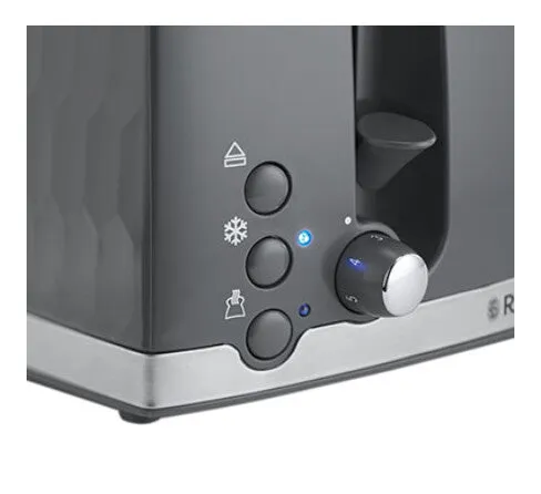 Russell Hobbs Honeycomb 4 slice(s) Grey