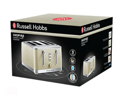 Russell Hobbs Inspire 4 slice(s) Cream